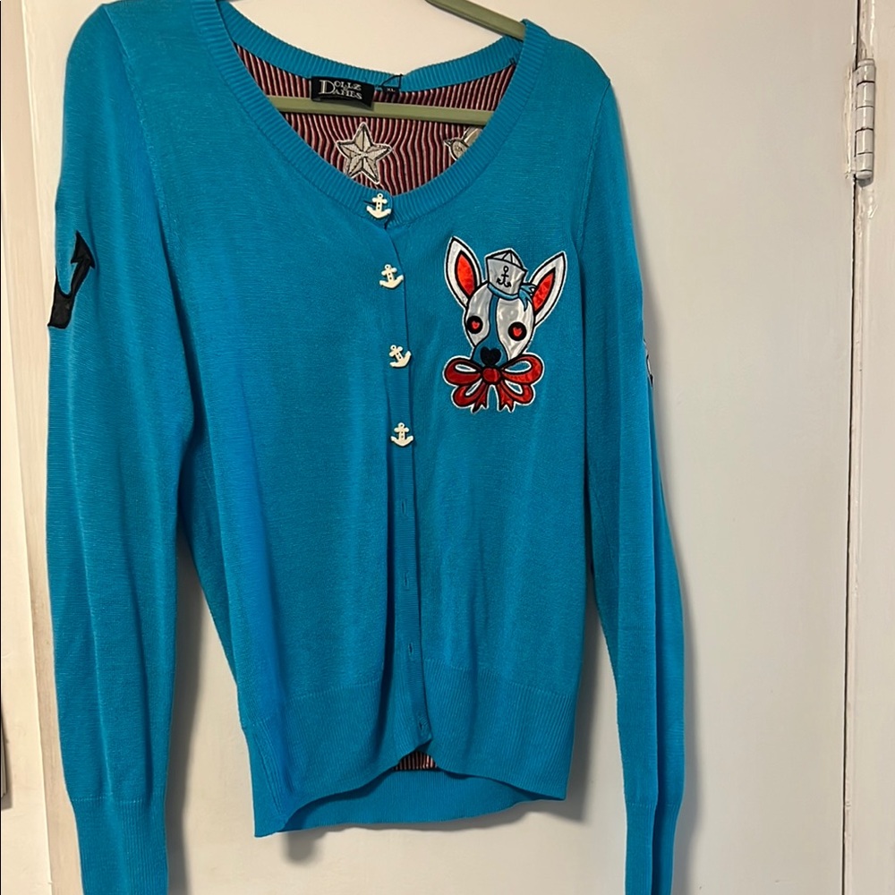 Super cute, unique cardigan.